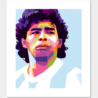 Maradona Posters and Art